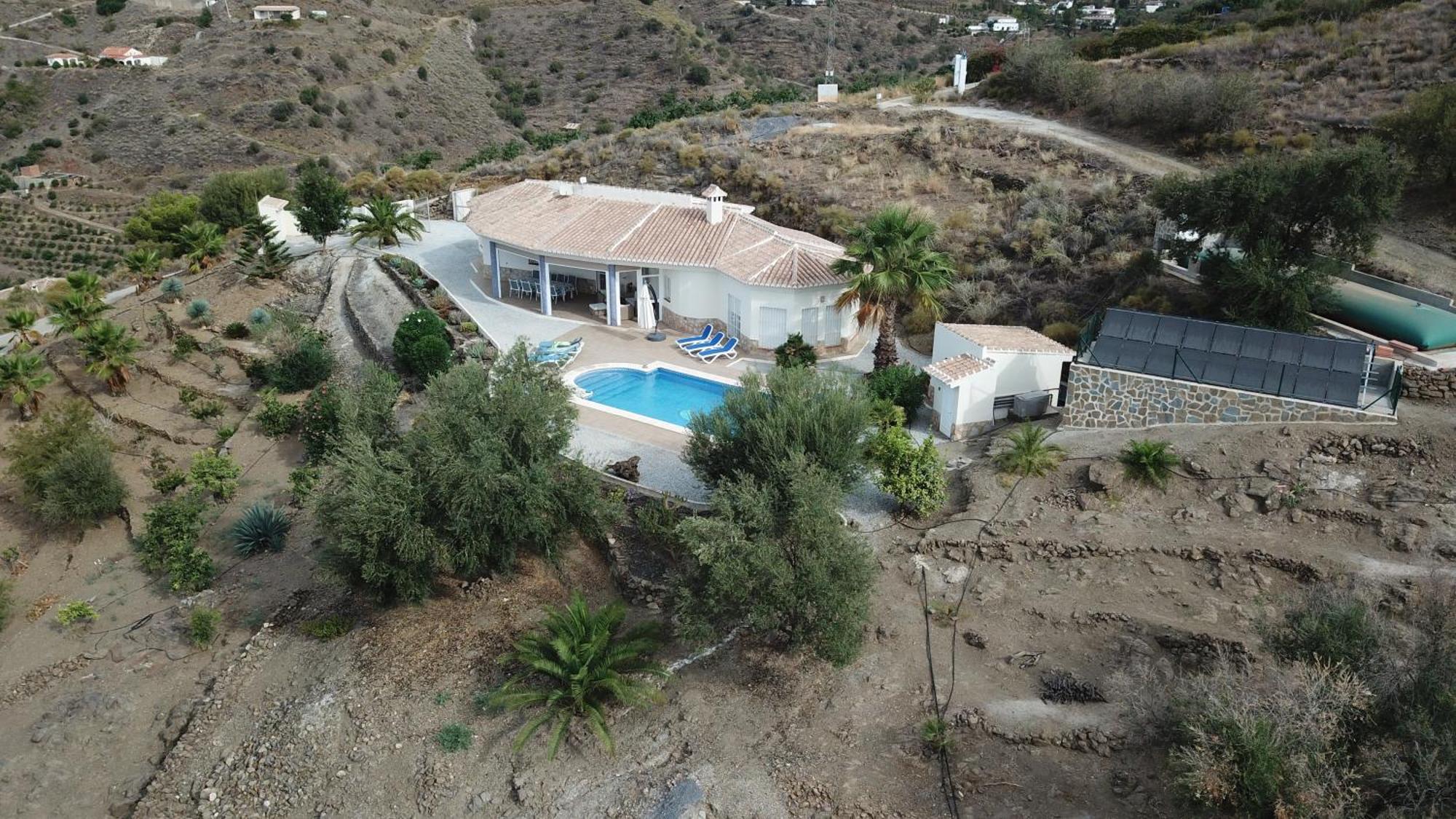 Villa Camakini With Heated Pool And Sea View Arenas  Exterior foto